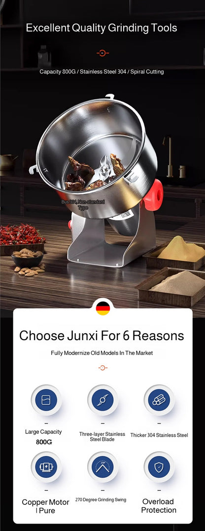 MillCraft™ Grain & Spice Grinder