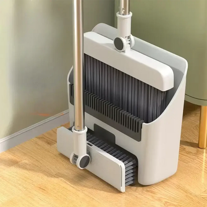 CleanSweep Pro™ 3-in-1 Broom & Dustpan System