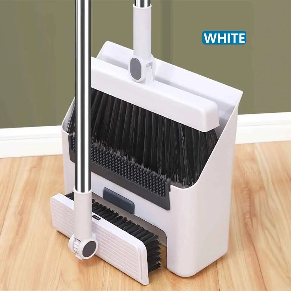 CleanSweep Pro™ 3-in-1 Broom & Dustpan System