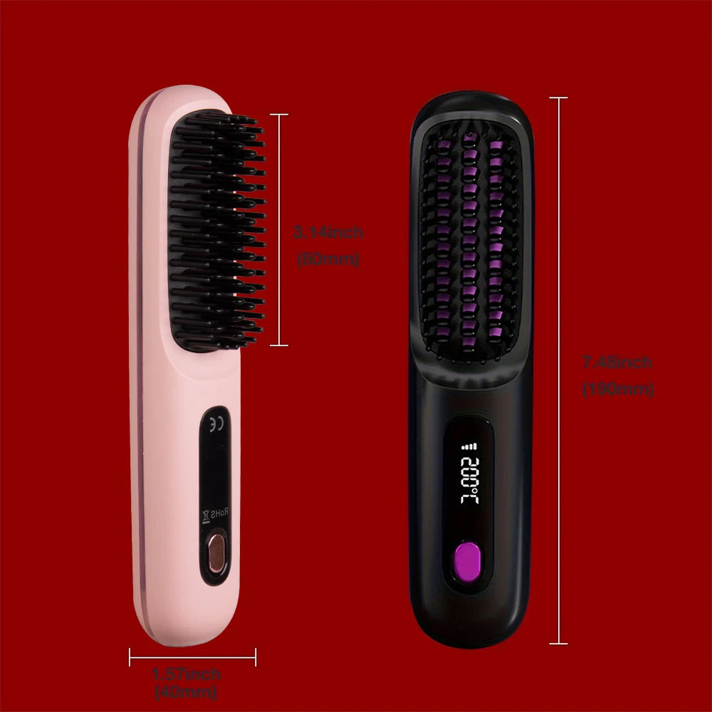 SilkGlide™ Portable Straightening Brush