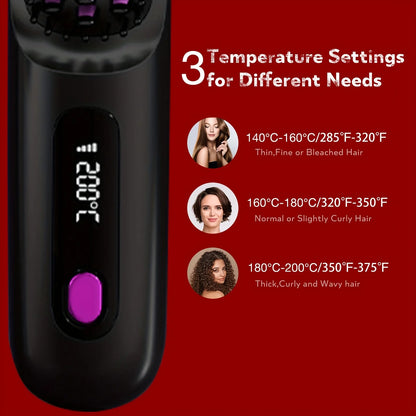 SilkGlide™ Portable Straightening Brush
