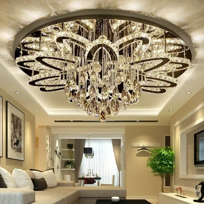 LumaRing™ Smart Crystal Ceiling Lamp