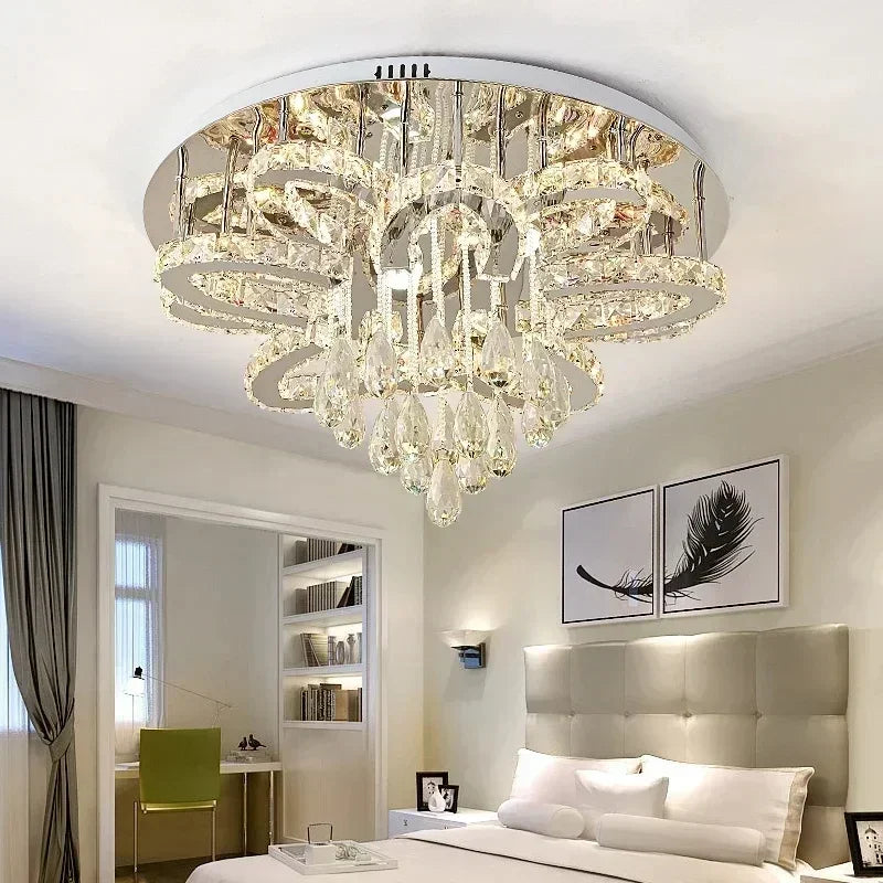 LumaRing™ Smart Crystal Ceiling Lamp