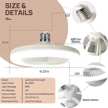 AirGlow™ 3-in-1 Ceiling Fan Light