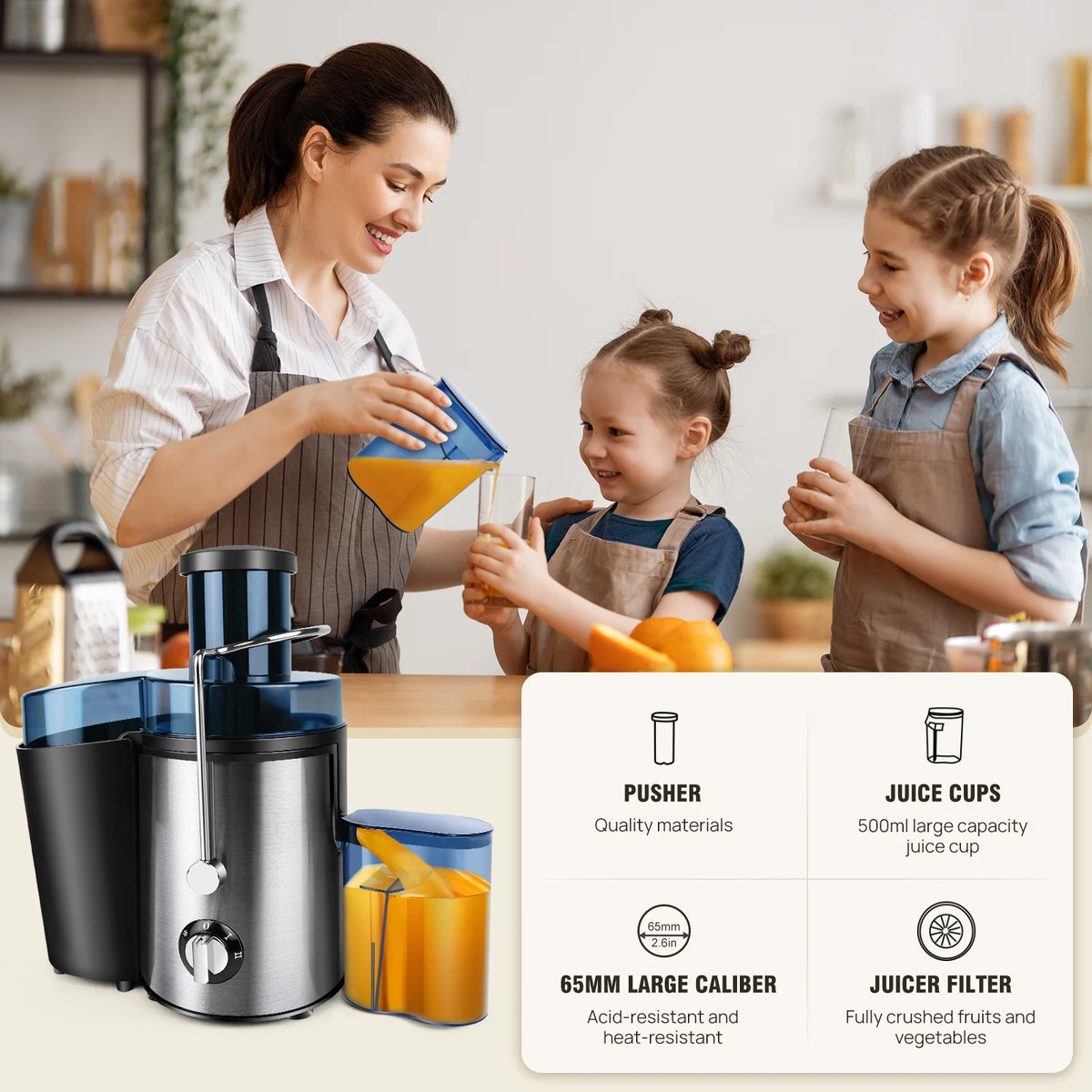 JuiceFlow™ 2-Speed Juicer