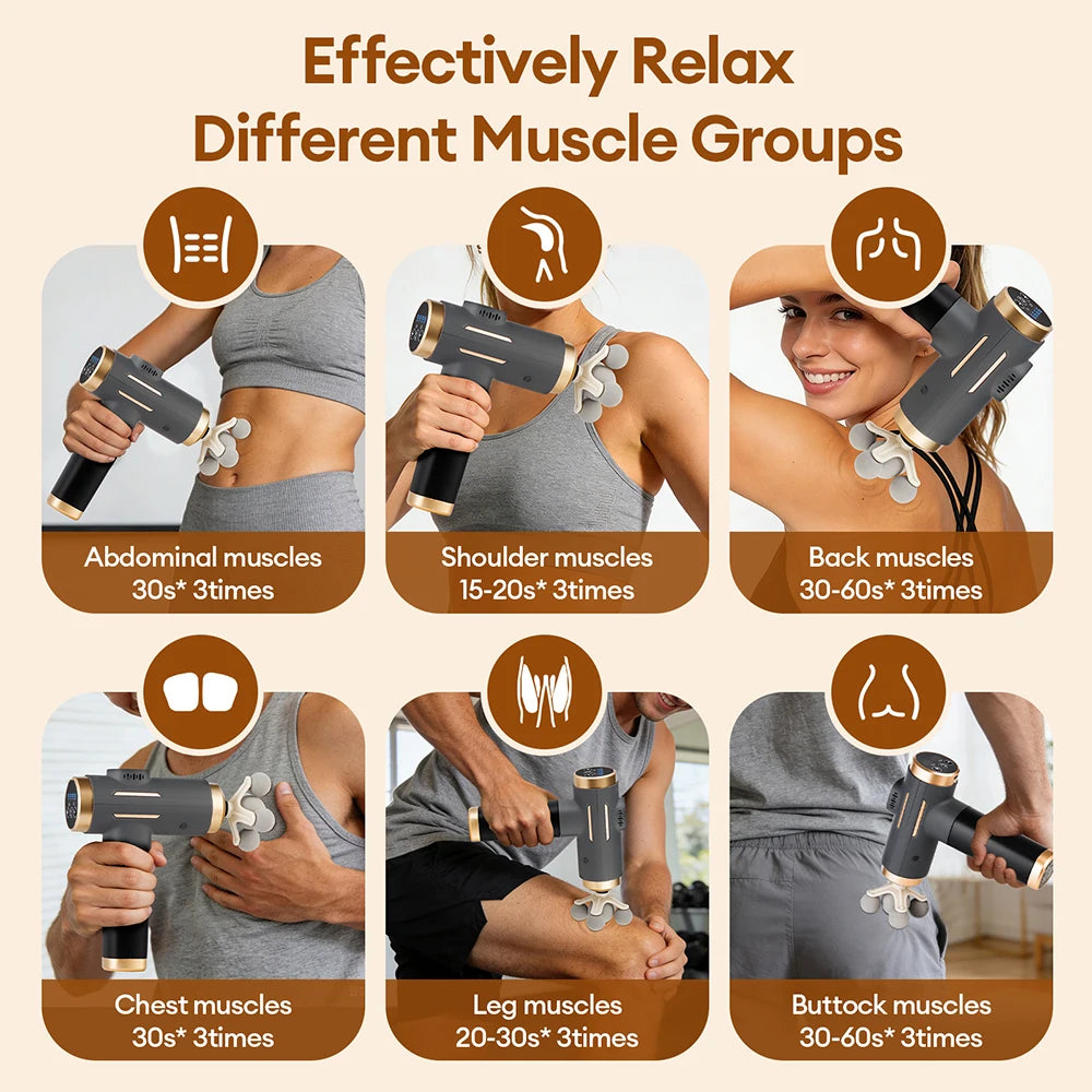 PulseForge™ 11-in-1 Massage Gun