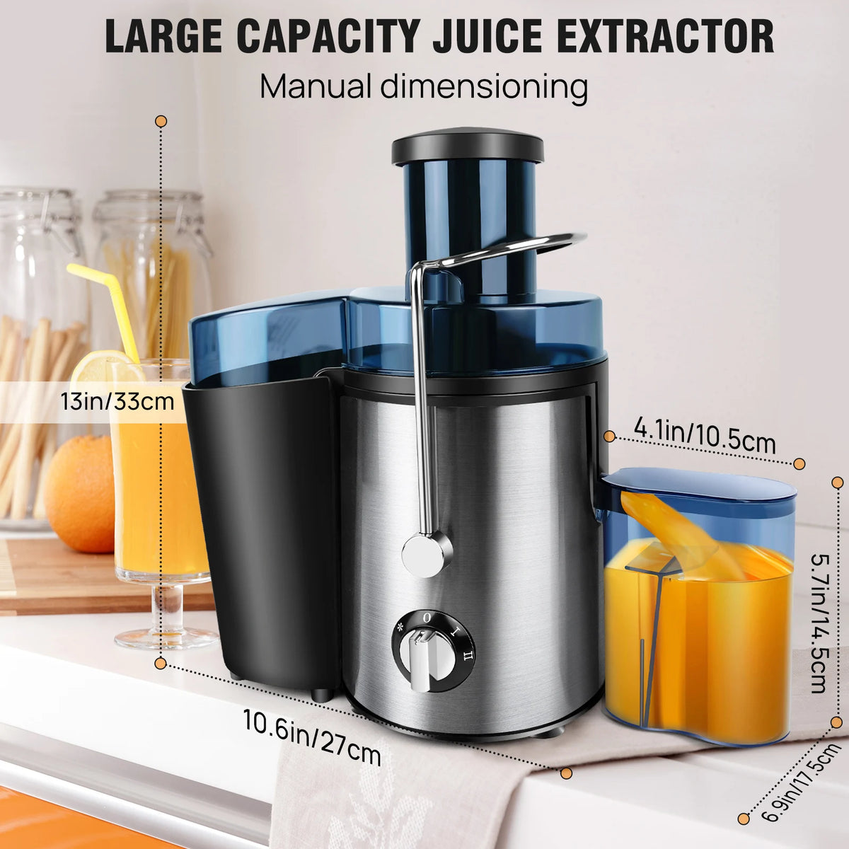 JuiceFlow™ 2-Speed Juicer