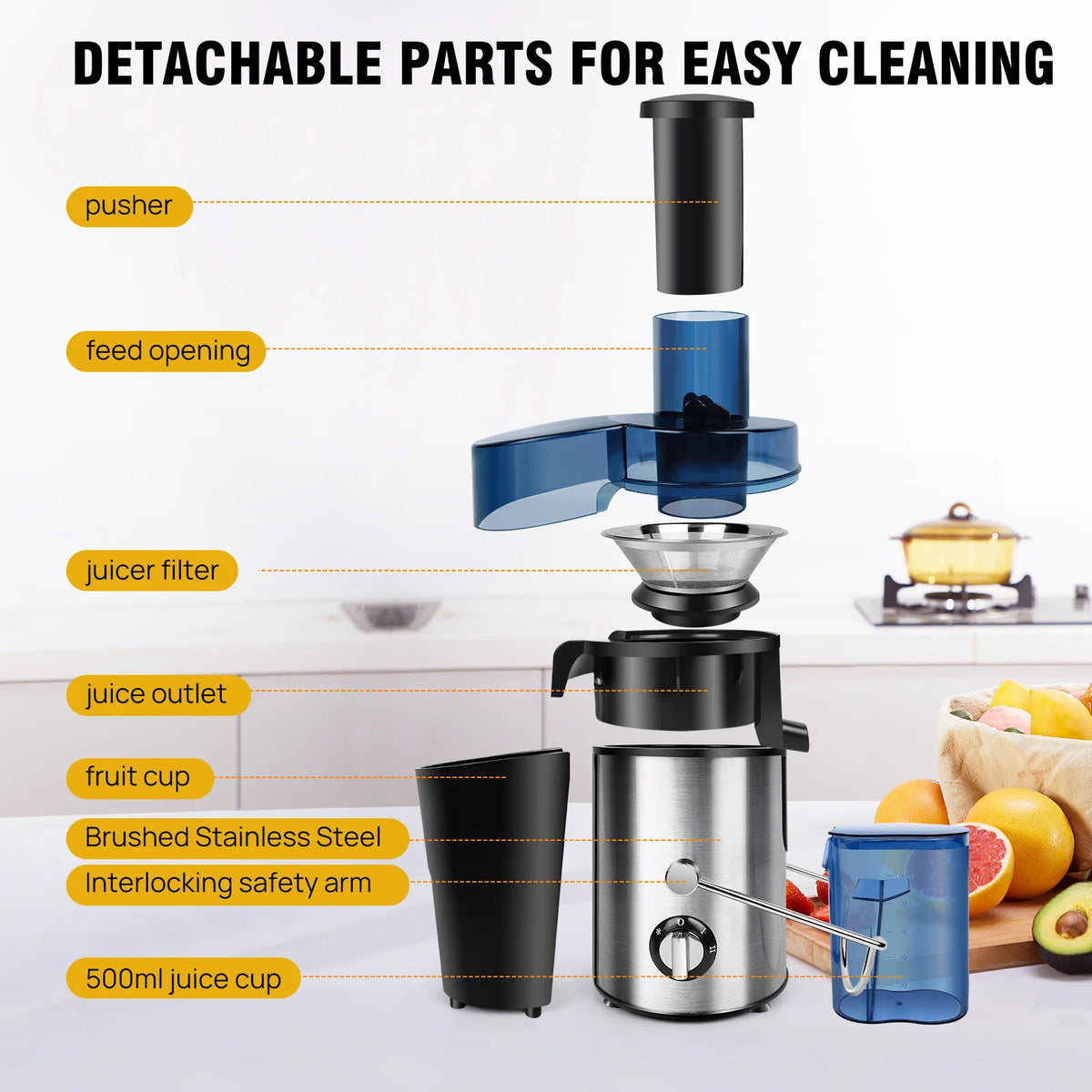 JuiceFlow™ 2-Speed Juicer