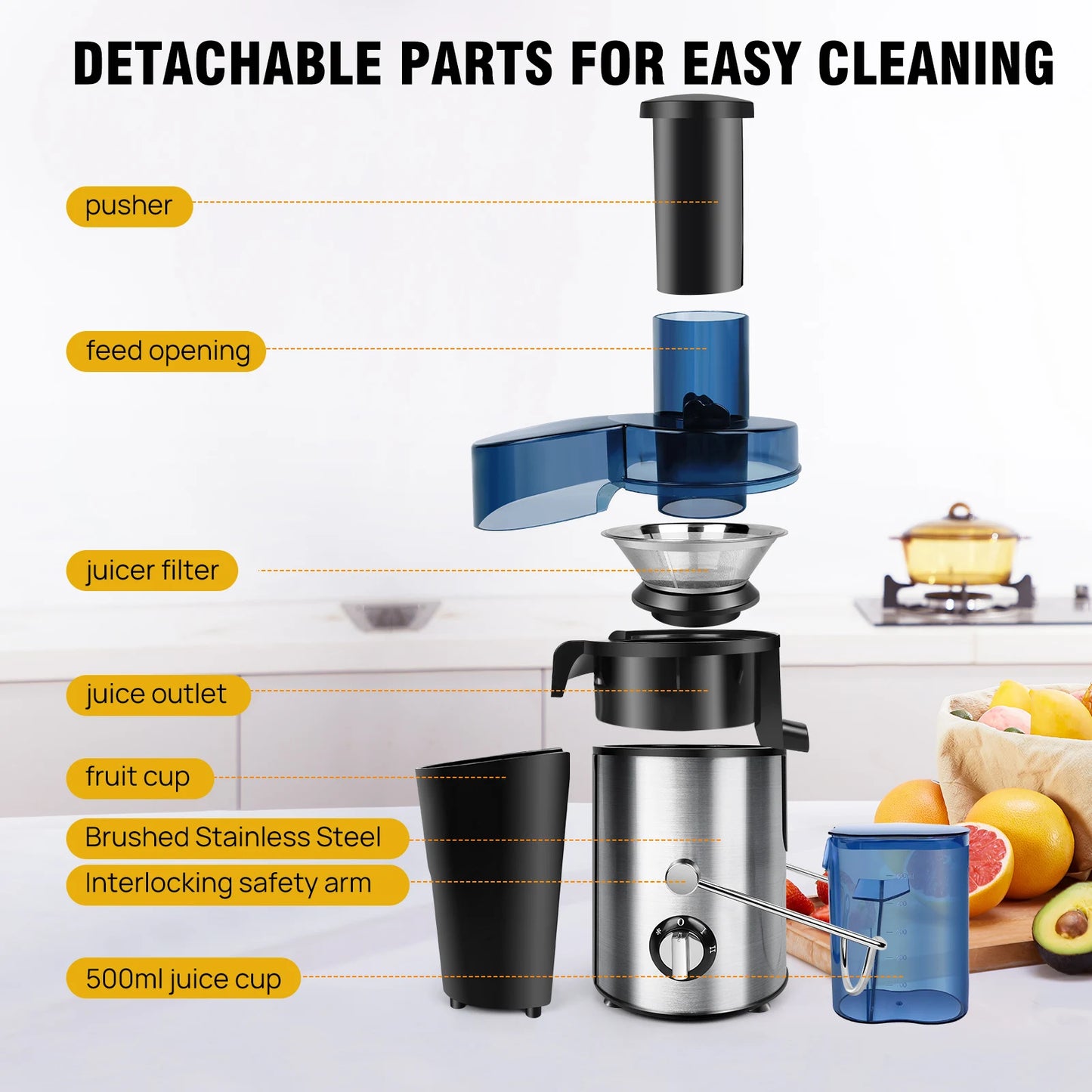 JuiceFlow™ 2-Speed Juicer