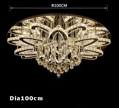 LumaRing™ Smart Crystal Ceiling Lamp