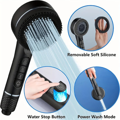 PureFlow™ 4-Mode Self-Cleaning Shower Head