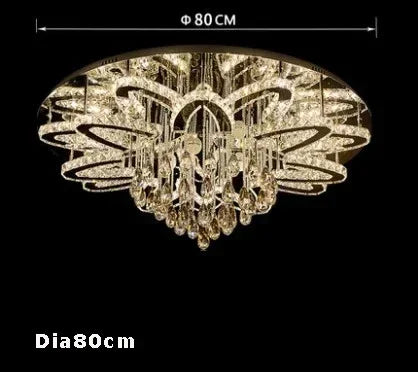 LumaRing™ Smart Crystal Ceiling Lamp