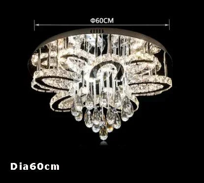 LumaRing™ Smart Crystal Ceiling Lamp