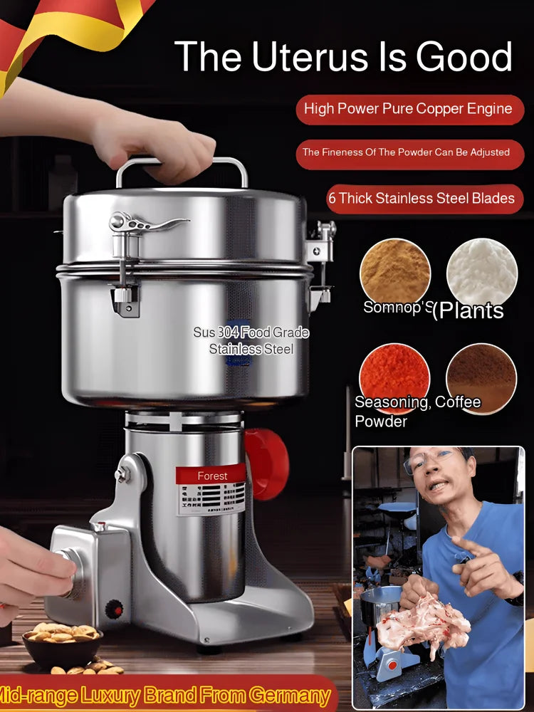 MillCraft™ Grain & Spice Grinder