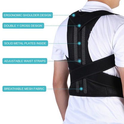 PostureCore™ Reinforced Back & Posture Corrector