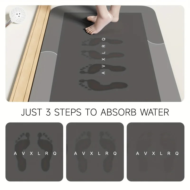 DryStep™ Diatomaceous Earth Bath Mat