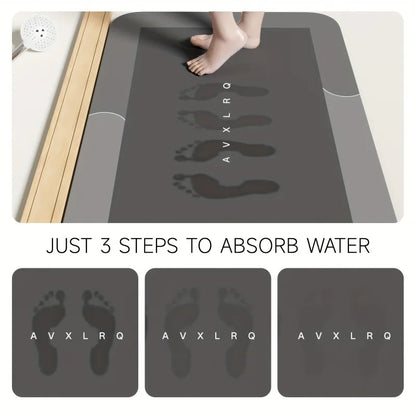 DryStep™ Diatomaceous Earth Bath Mat