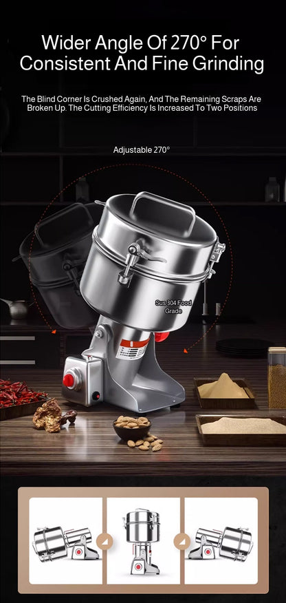 MillCraft™ Grain & Spice Grinder
